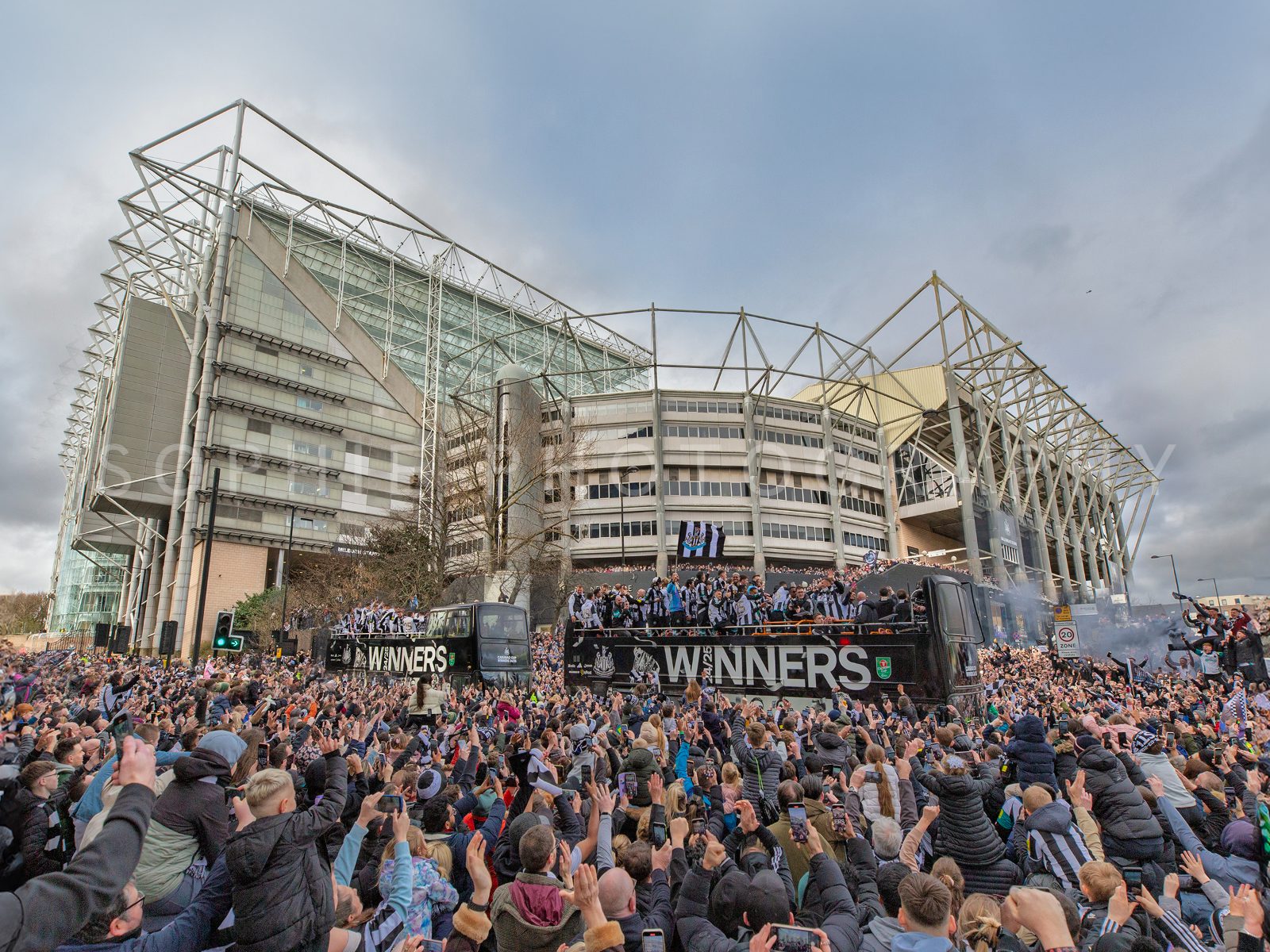 Carabao Cup Winners Bus Parade