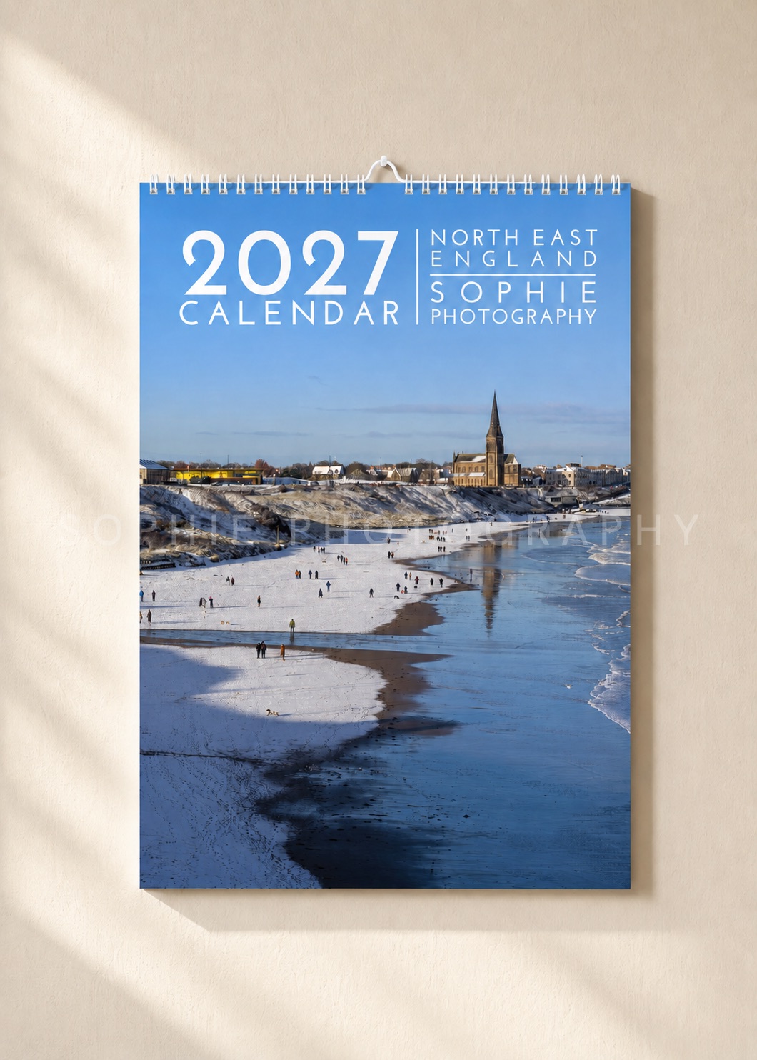 2027 North East A3 Colour Calendar