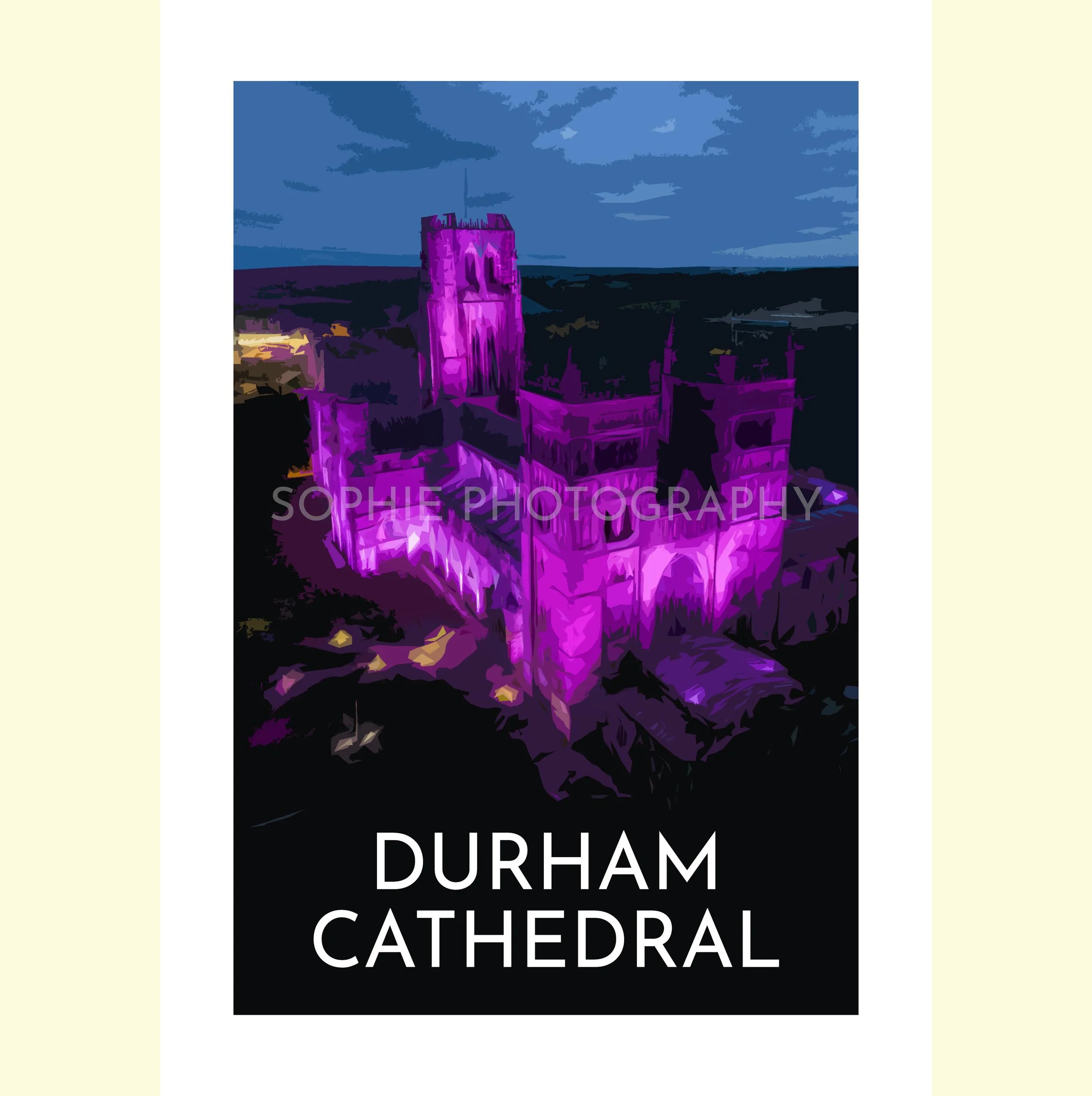 Durham Cathedral - Purple