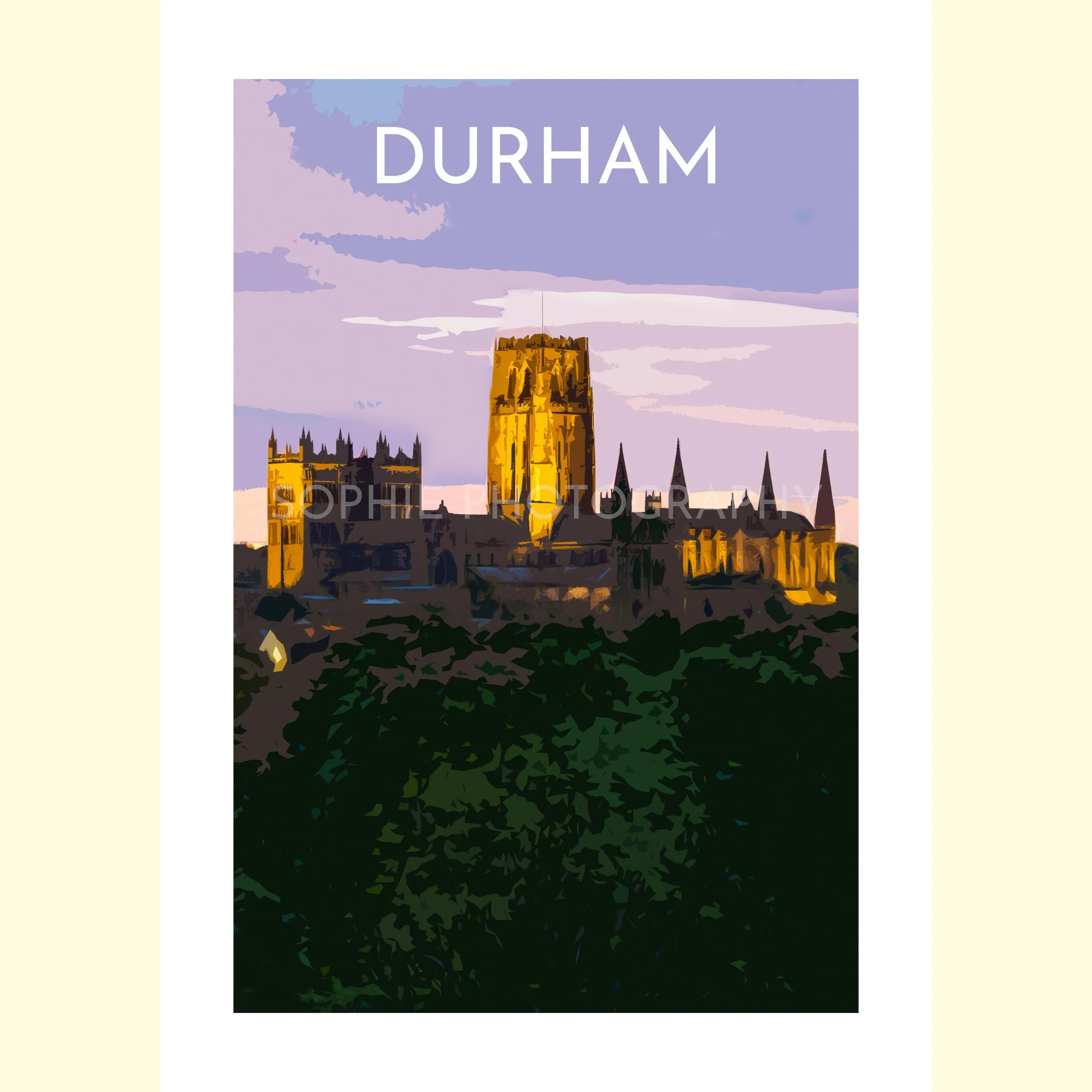 Durham Cathedral at Sunset