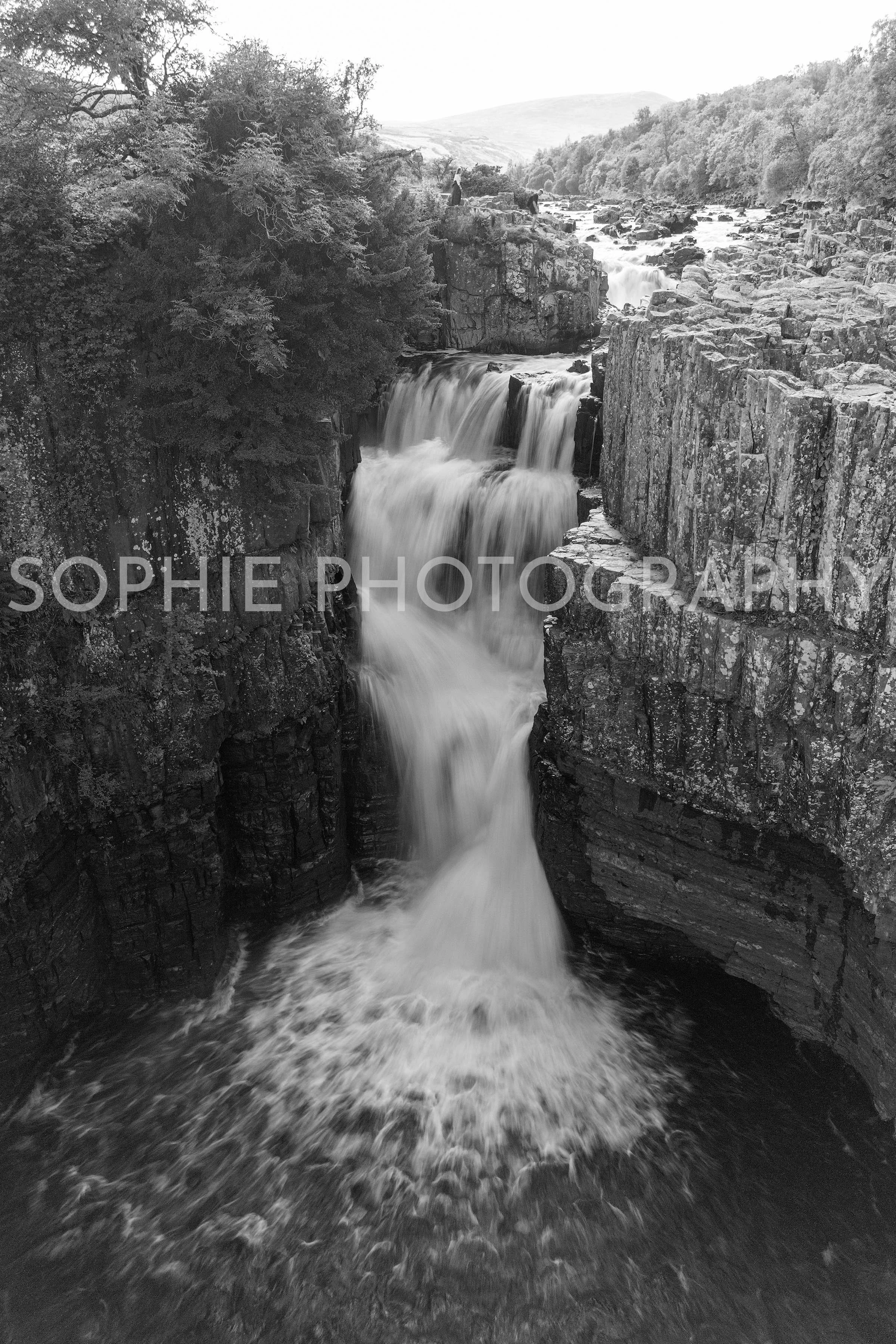 High Force in Black and White