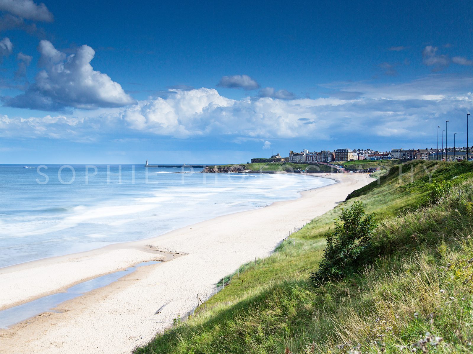 Tynemouth Longsands in Summer