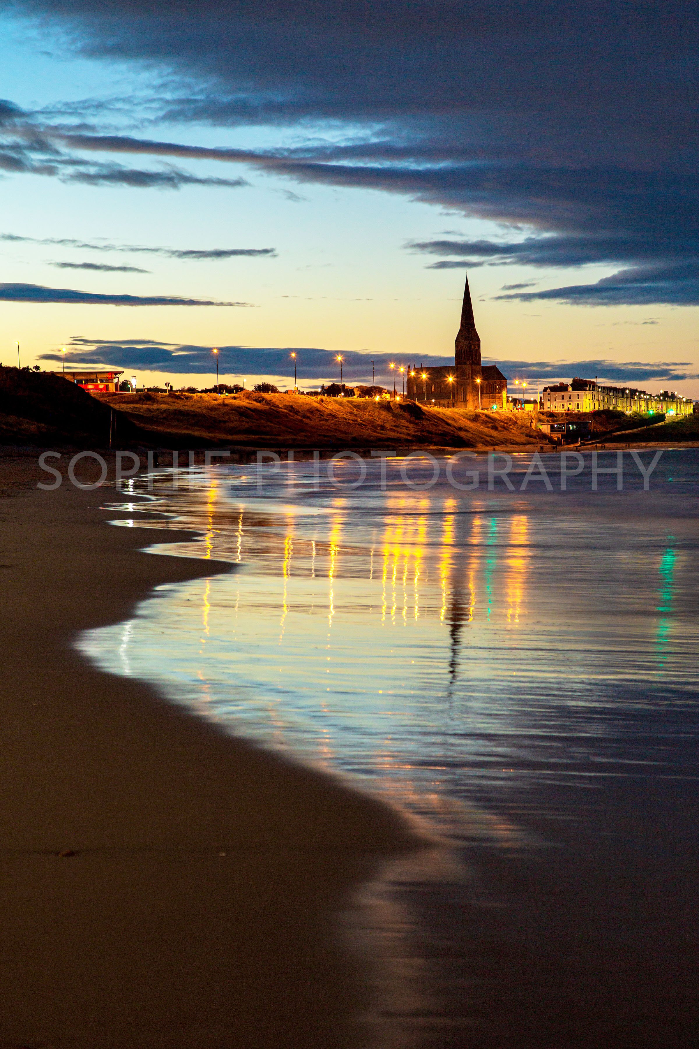 Tynemouth Longsands Reflections