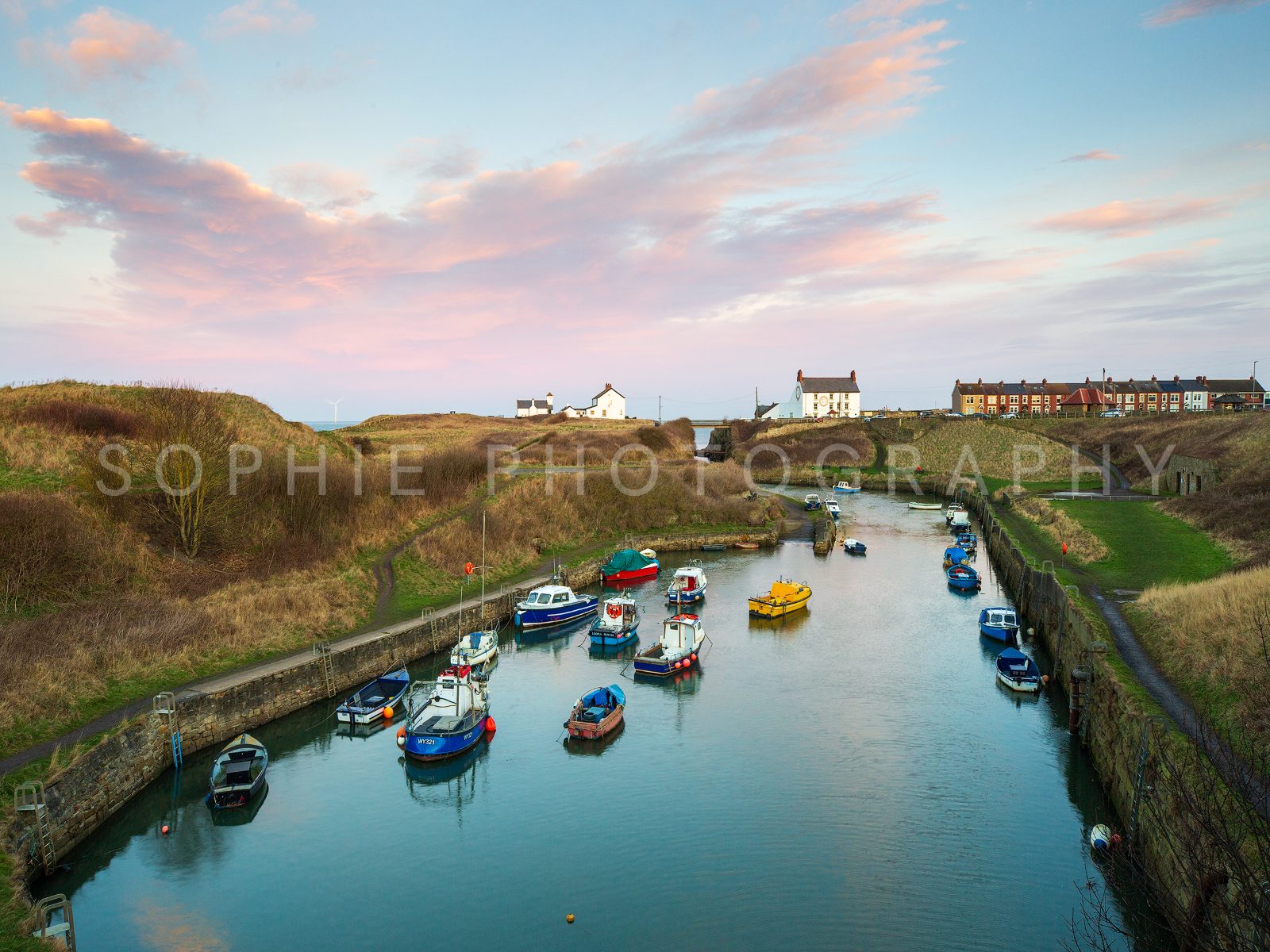 Seaton Sluice Sunset