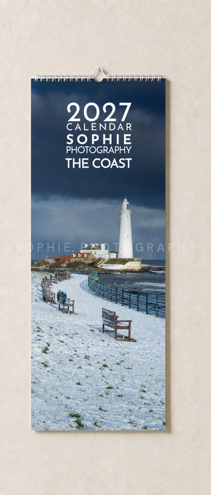 2027 North East 'The Coast' Slimline Calendar
