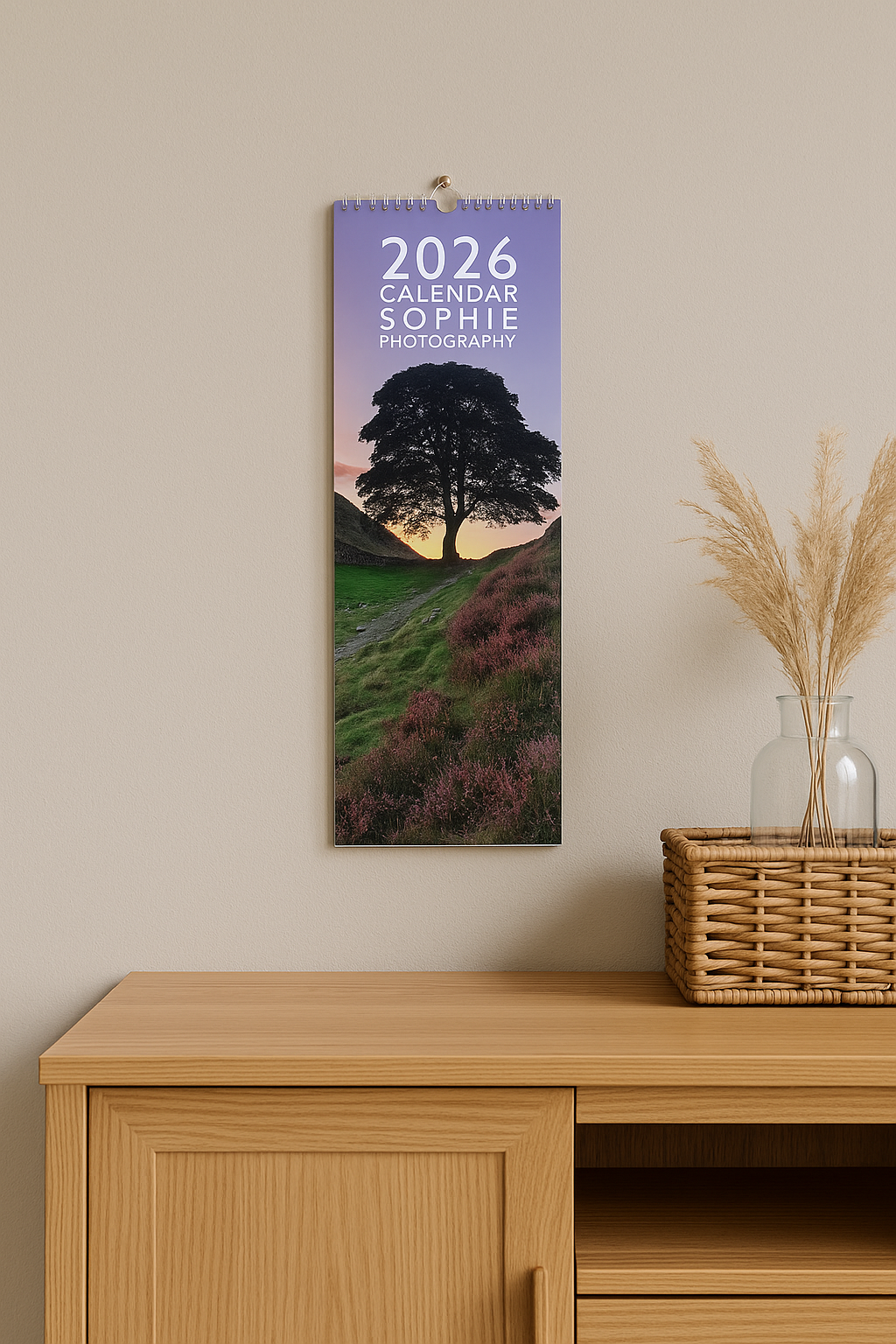 Slimline Calendar