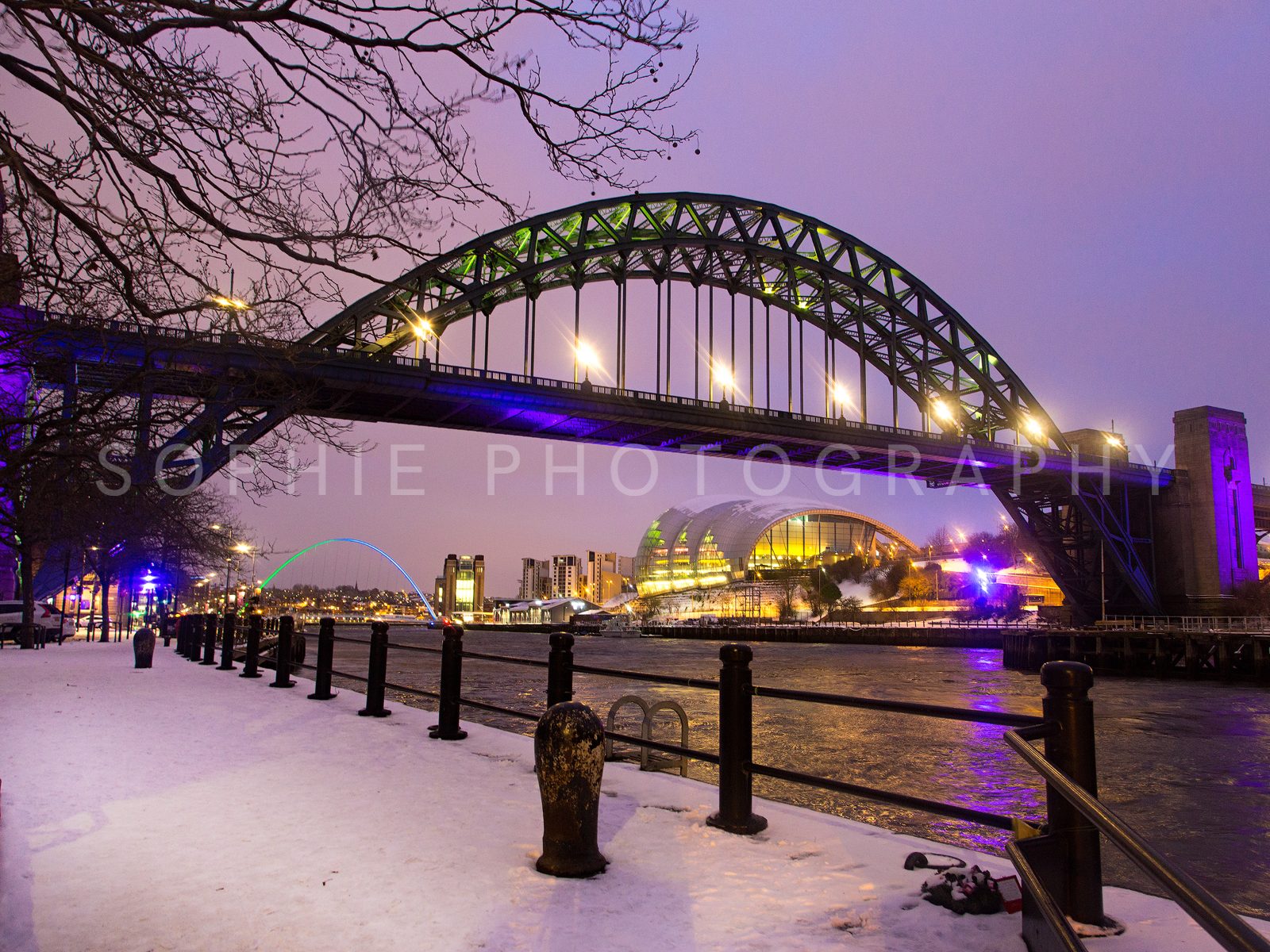 Snow on the Tyne