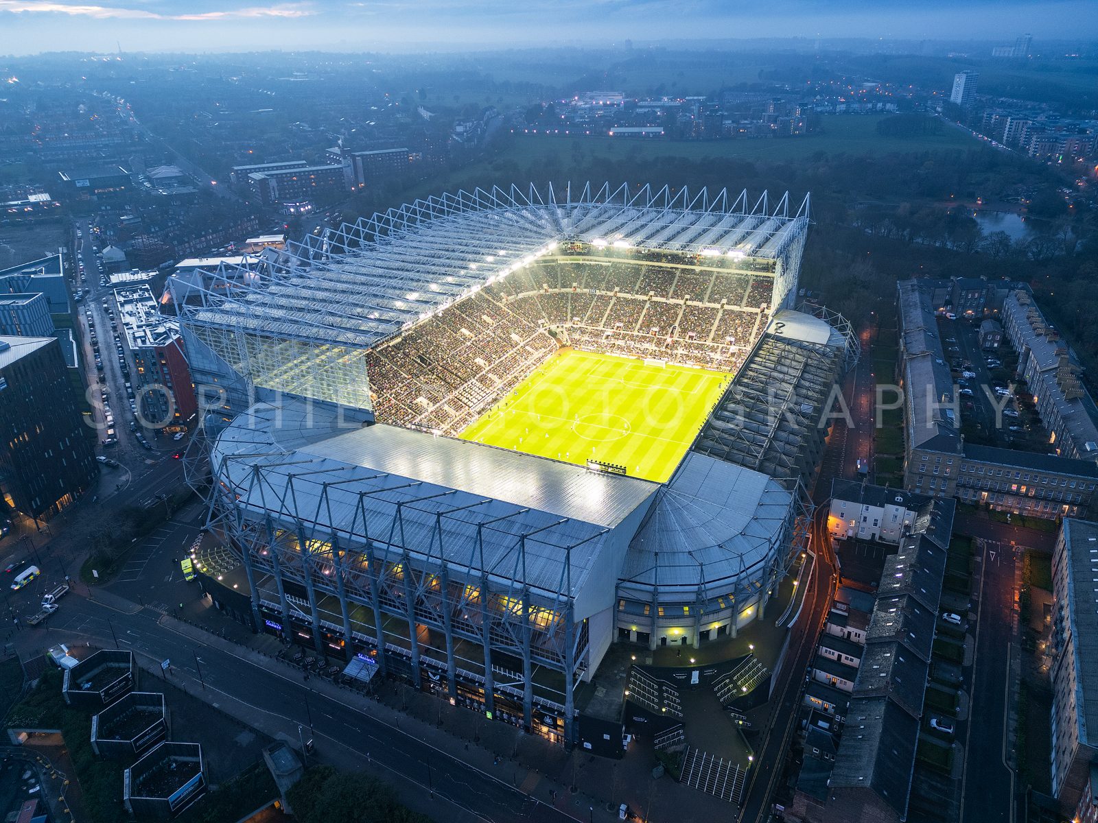 St James' Park at Blue Hour