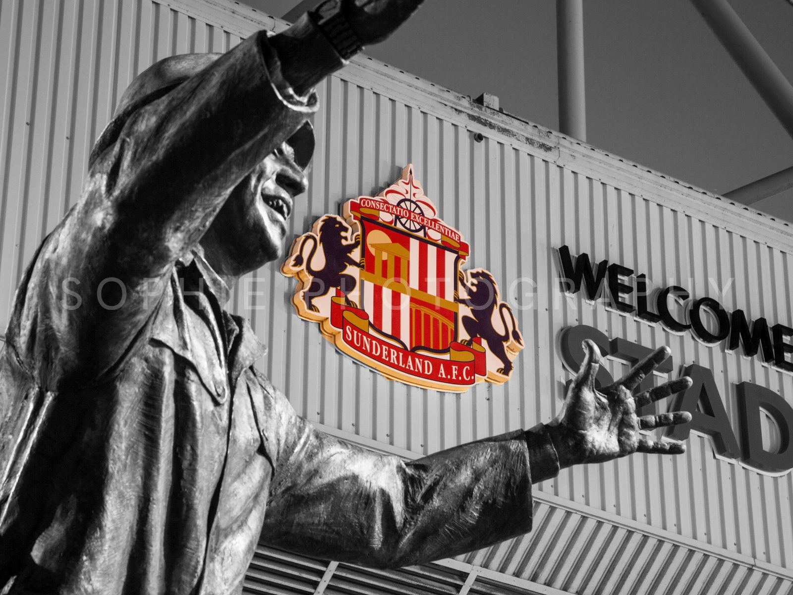 Bob Stokoe at the Stadium of Light