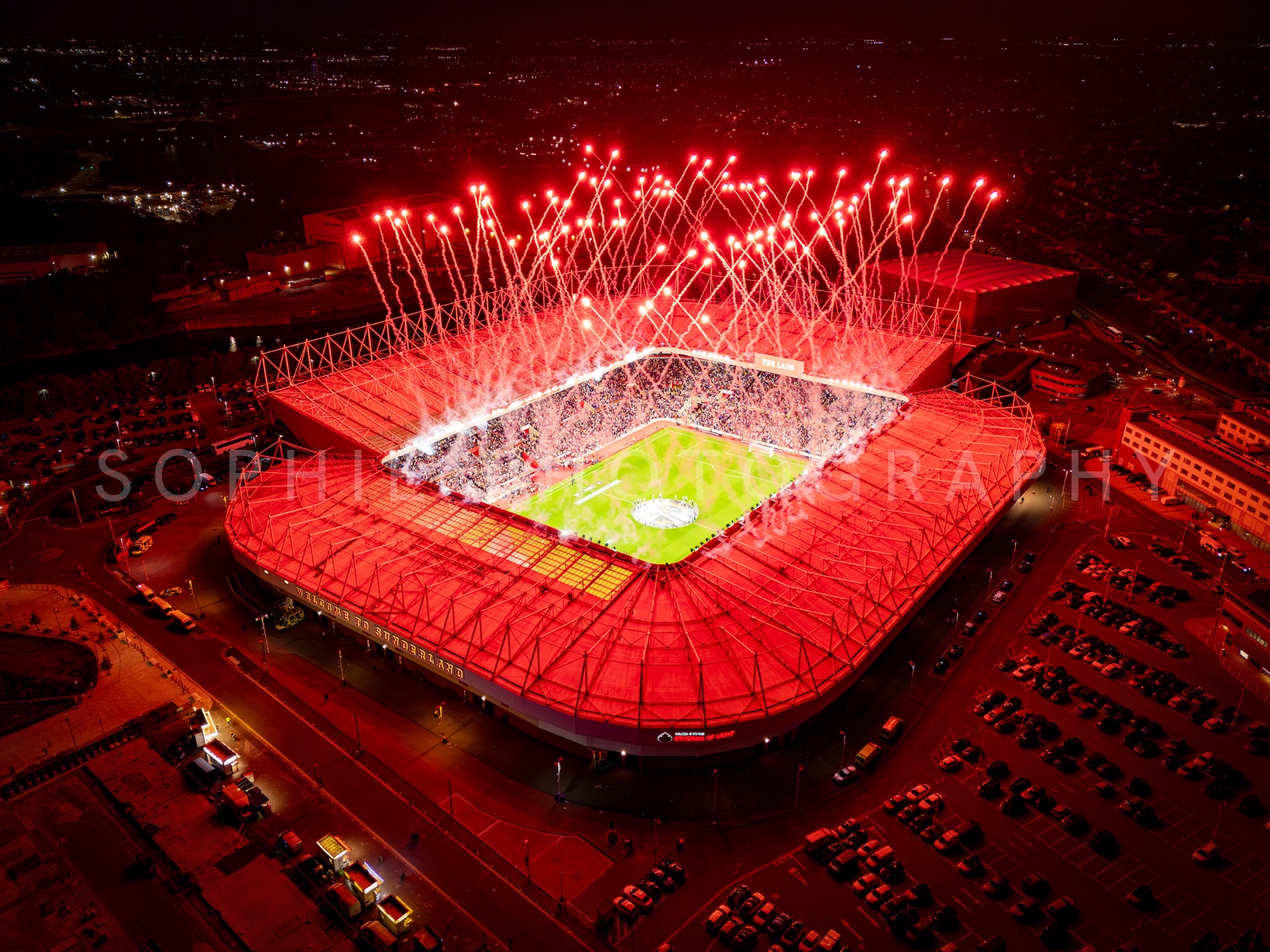 Sunderland are back Europe 2026, shown mounted at 8x6" print (10x8" mount)
