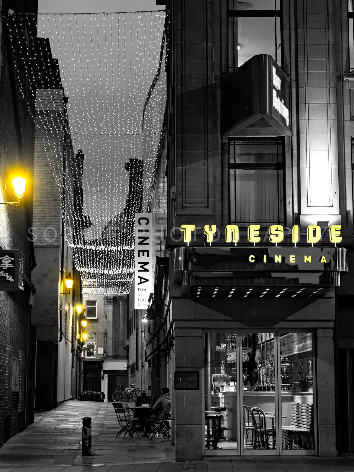 Tyneside Cinema Gold Colour Pop